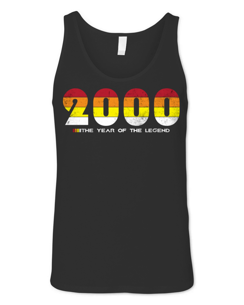 Vintage 2000 - The Year of the Legend - Retro 24 Unisex Jersey Tank