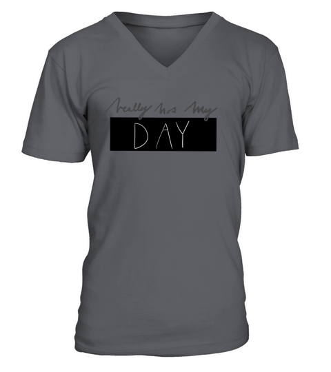 statement really not my day V-Neck T-shirt