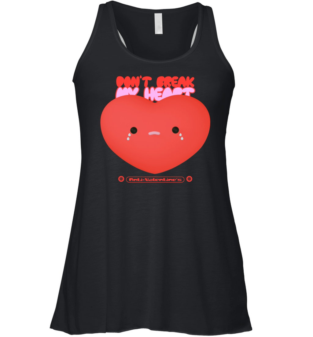 Dont Break My Heart Valentines Women's Flowy Tank Top