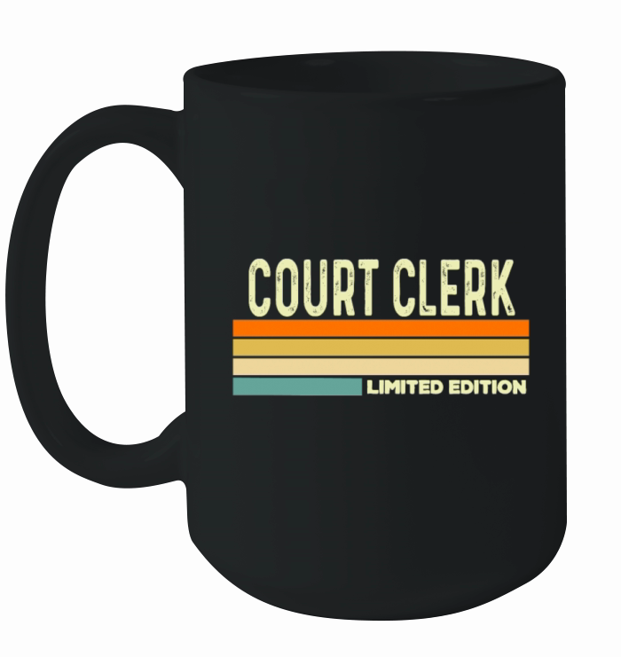 Court Clerk Limited edition Ceramic Mug