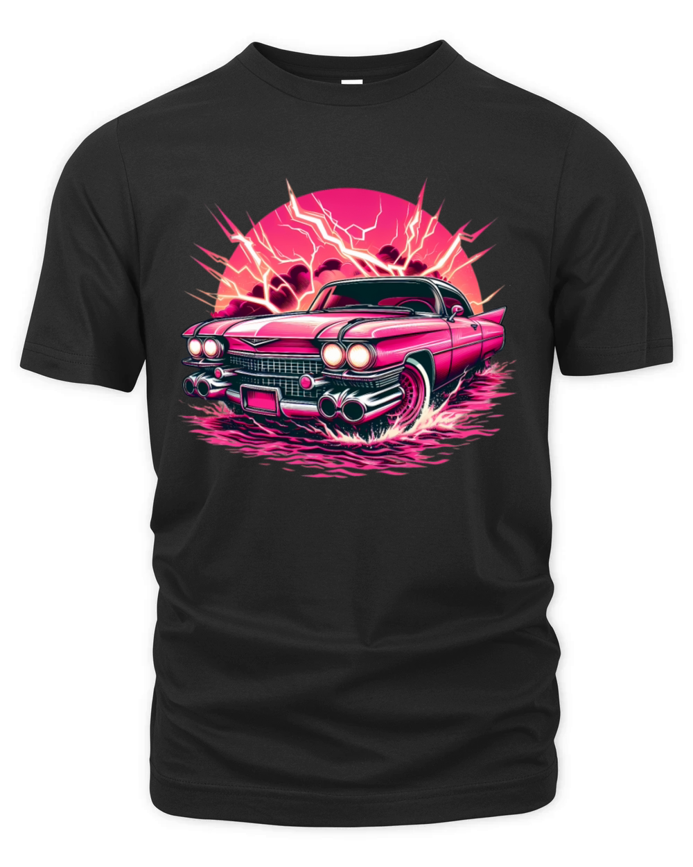 Pink cadillac Organic Unisex T-shirt