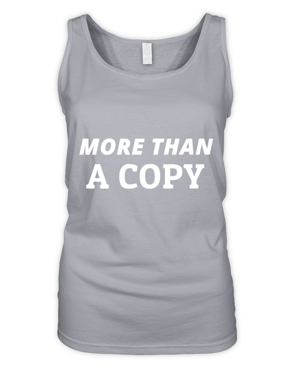 More than a copy Organic Women's Tank Top