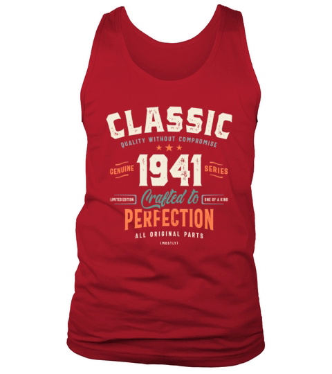 1941 83rd Birthday Gifts 83 Year Old Men Women Tank Top Unisex
