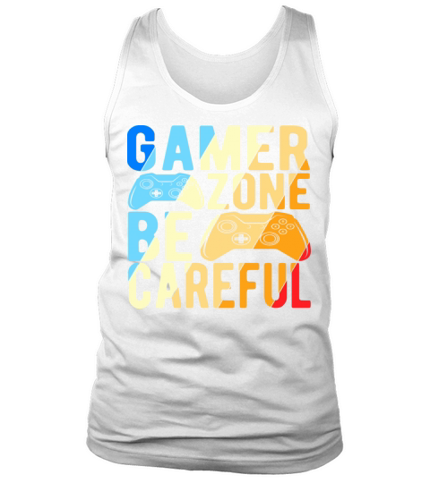 Gamer Zone Be Careful Tank Top Unisex