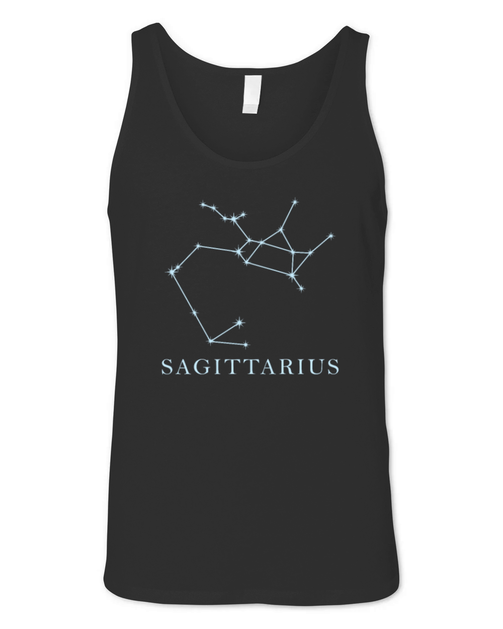 Constellation Star Sign Sagittarius Unisex Jersey Tank
