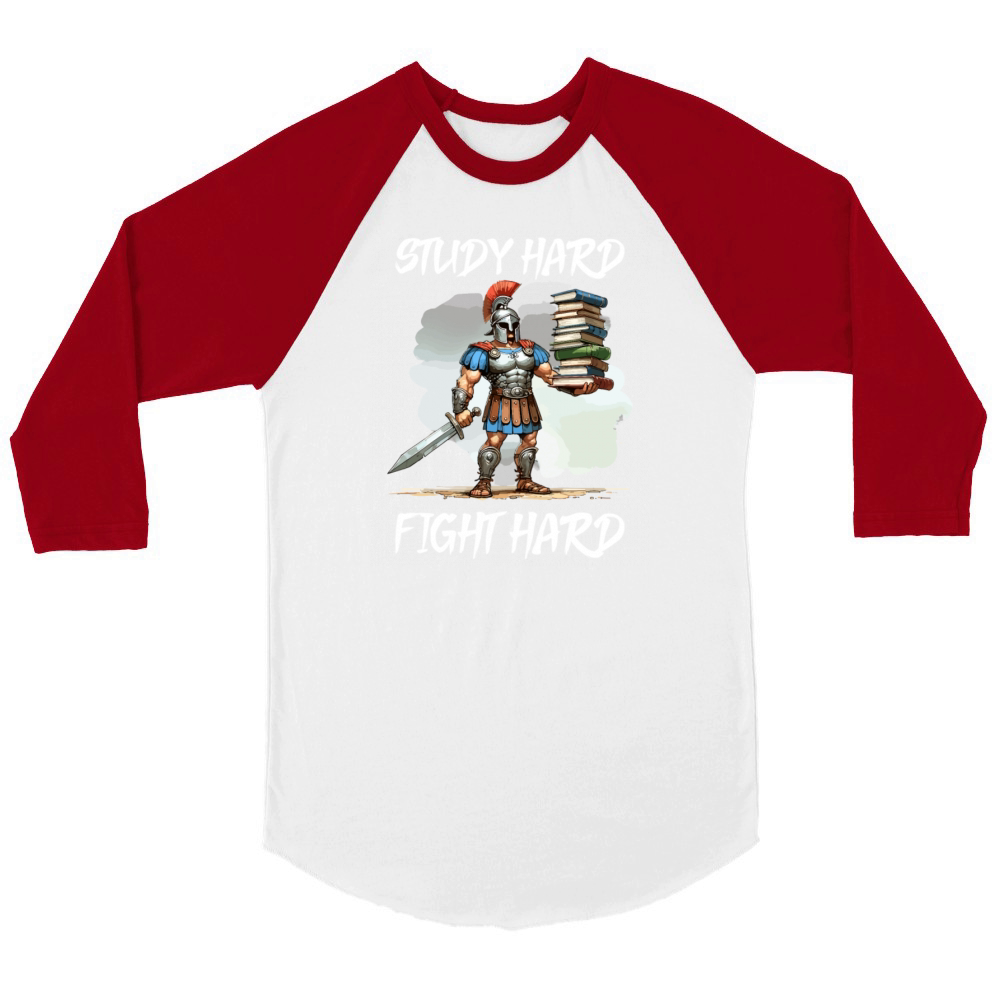 Julius Caesar Roman History Roman Empire Gladiator Unisex ¾ sleeve Raglan T-shirt