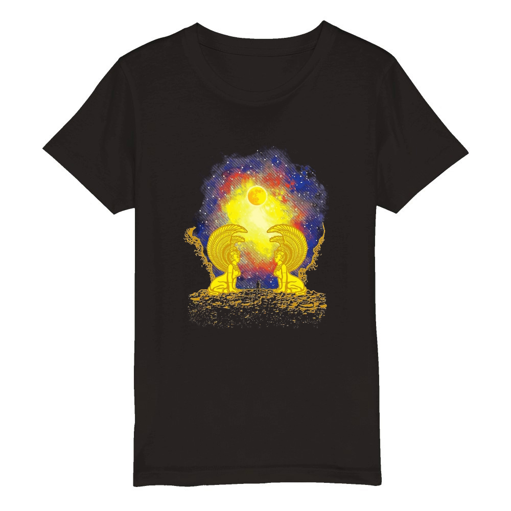 The Neverending Story Sphinx Gate Soft Style Halloween Unisex T-Shirt Organic Kids Crewneck T-shirt
