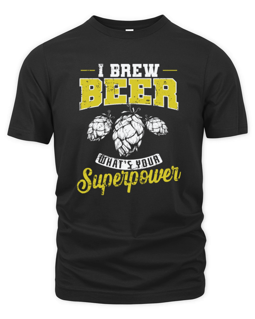 Brewing Beer what is your Superpower Organic Unisex T-shirt