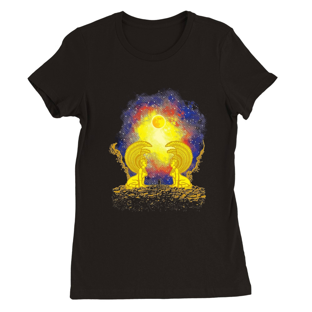 The Neverending Story Sphinx Gate Soft Style Halloween Unisex T-Shirt Premium Womens Crewneck T-shirt