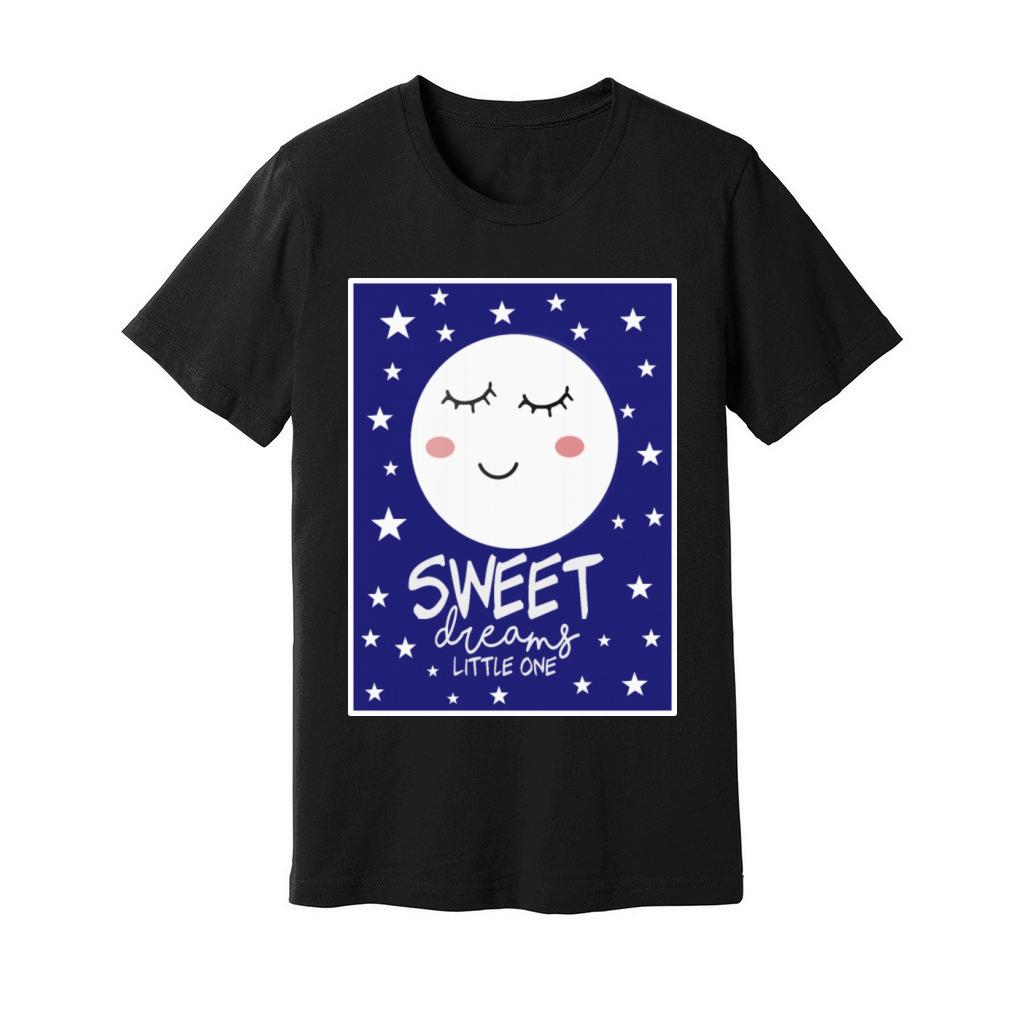 Sleepy Moon - Sweet Dreams Little One Unisex Jersey Tee
