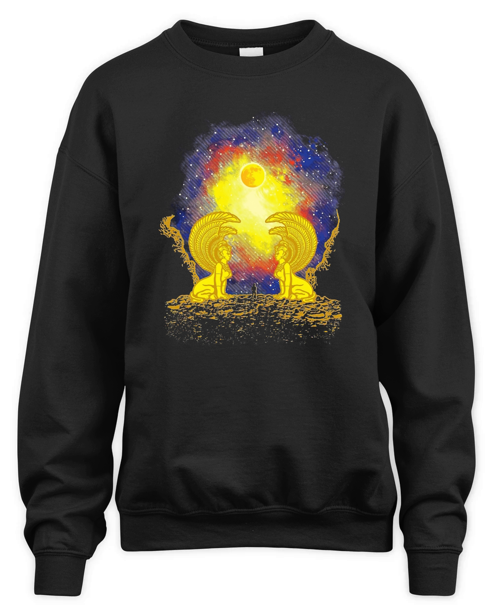 The Neverending Story Sphinx Gate Soft Style Halloween Unisex T-Shirt Unisex Premium Crewneck Sweatshirt