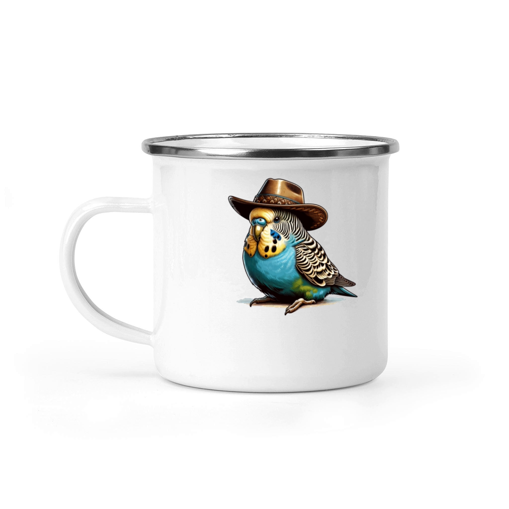 Funny Budgie saying Camping Mug