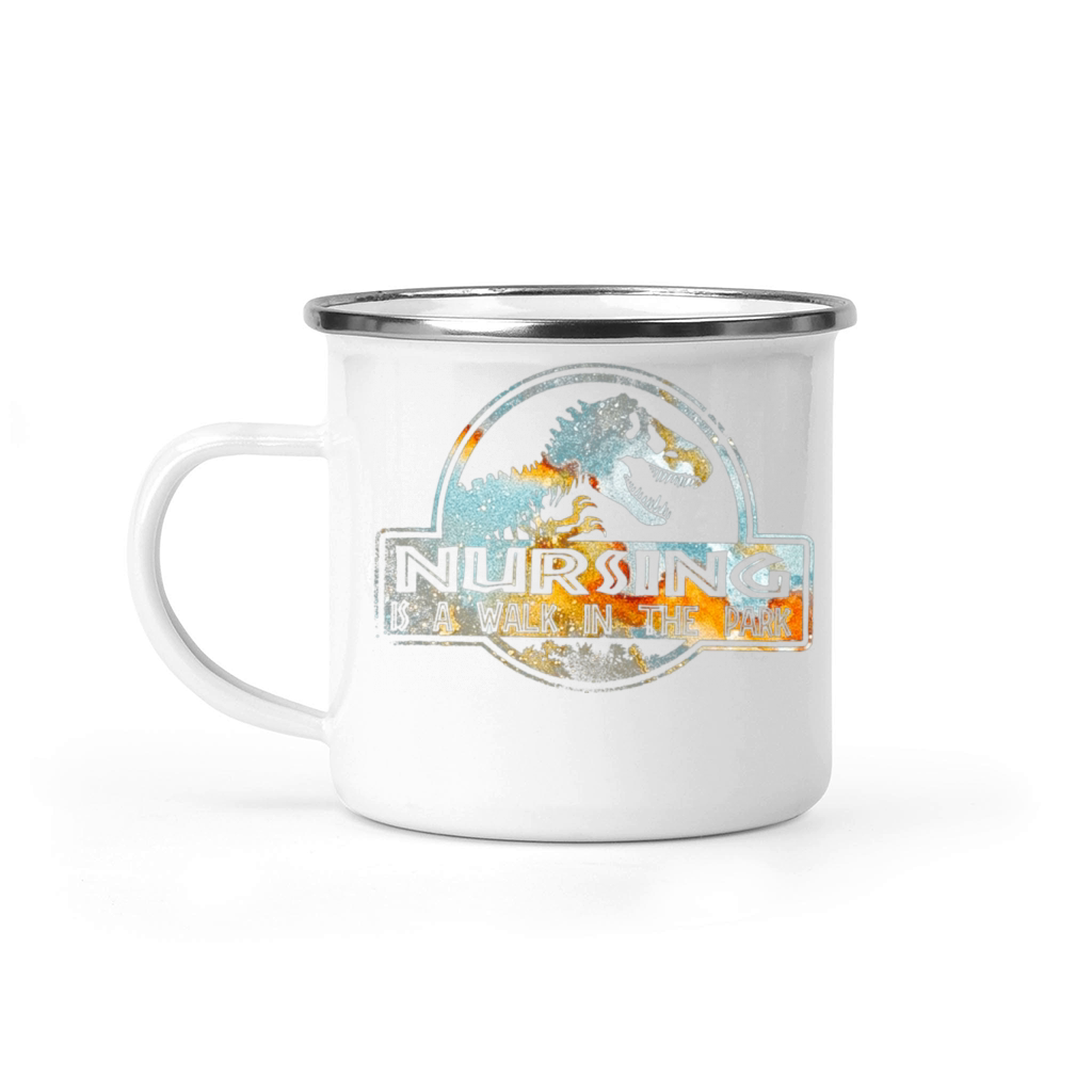 Nurse Nursing Vintage Camping Mug