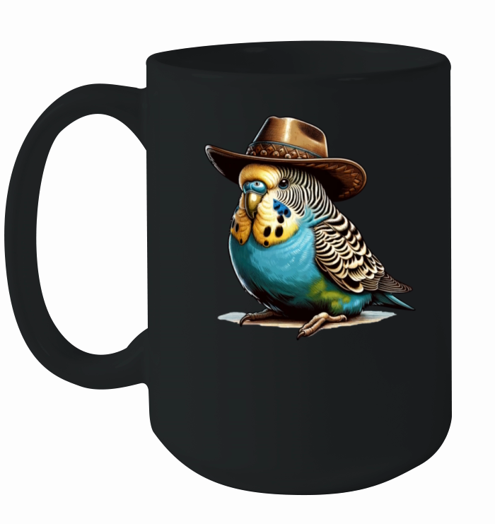 Funny Budgie saying Ceramic Mug