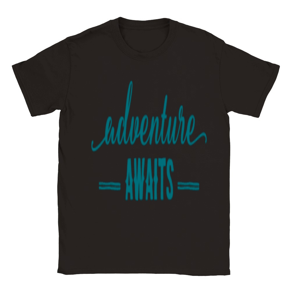 Adventure Awaits Classic Kids Crewneck T-shirt