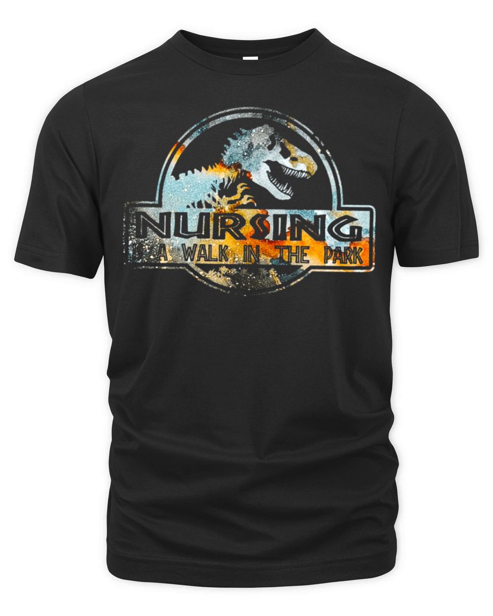 Nurse Nursing Vintage Organic Unisex T-shirt