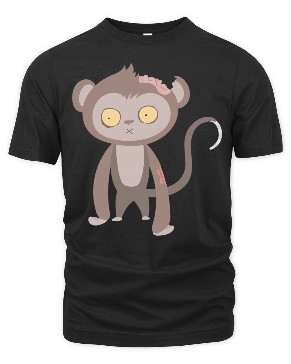 Zombie Monkey Halloween Costume Shirt Organic Unisex T-shirt