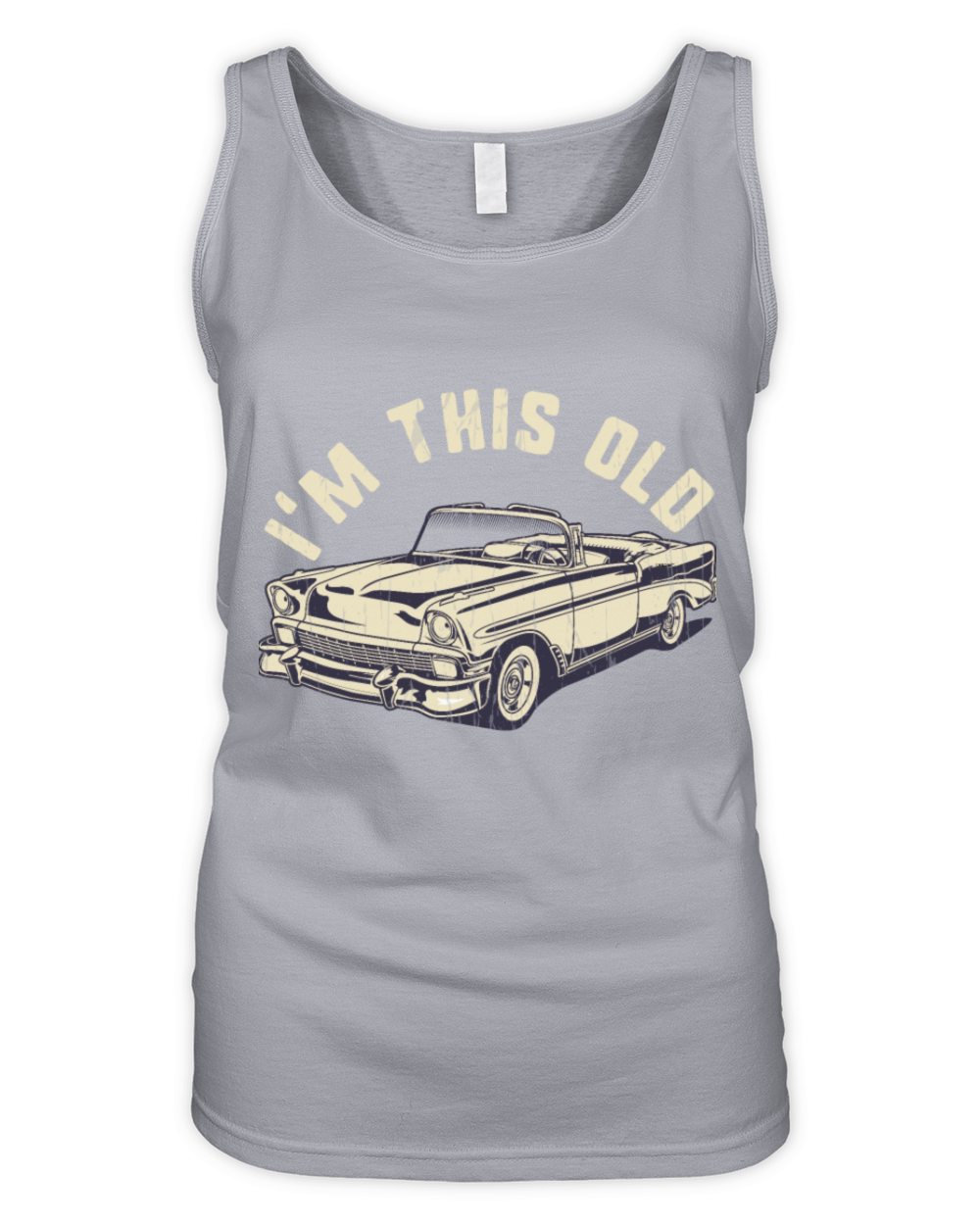 Im This Old - Vintage Classic Car Collector Organic Women's Tank Top