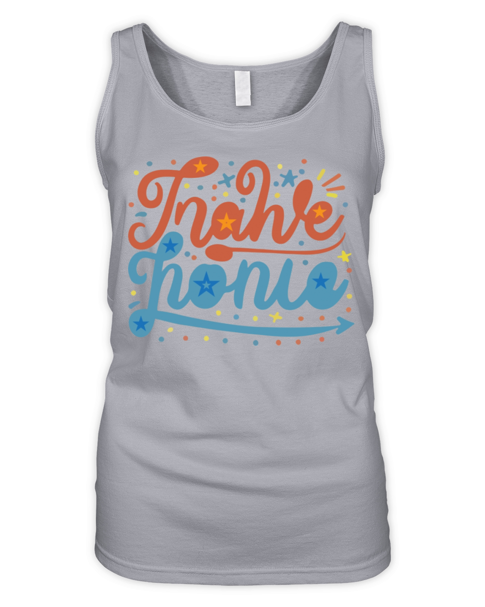 text t shirt design Organic Women's Tank Top
