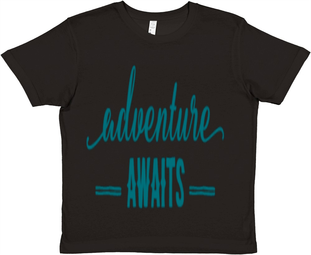 Adventure Awaits Premium Kids Crewneck T-shirt