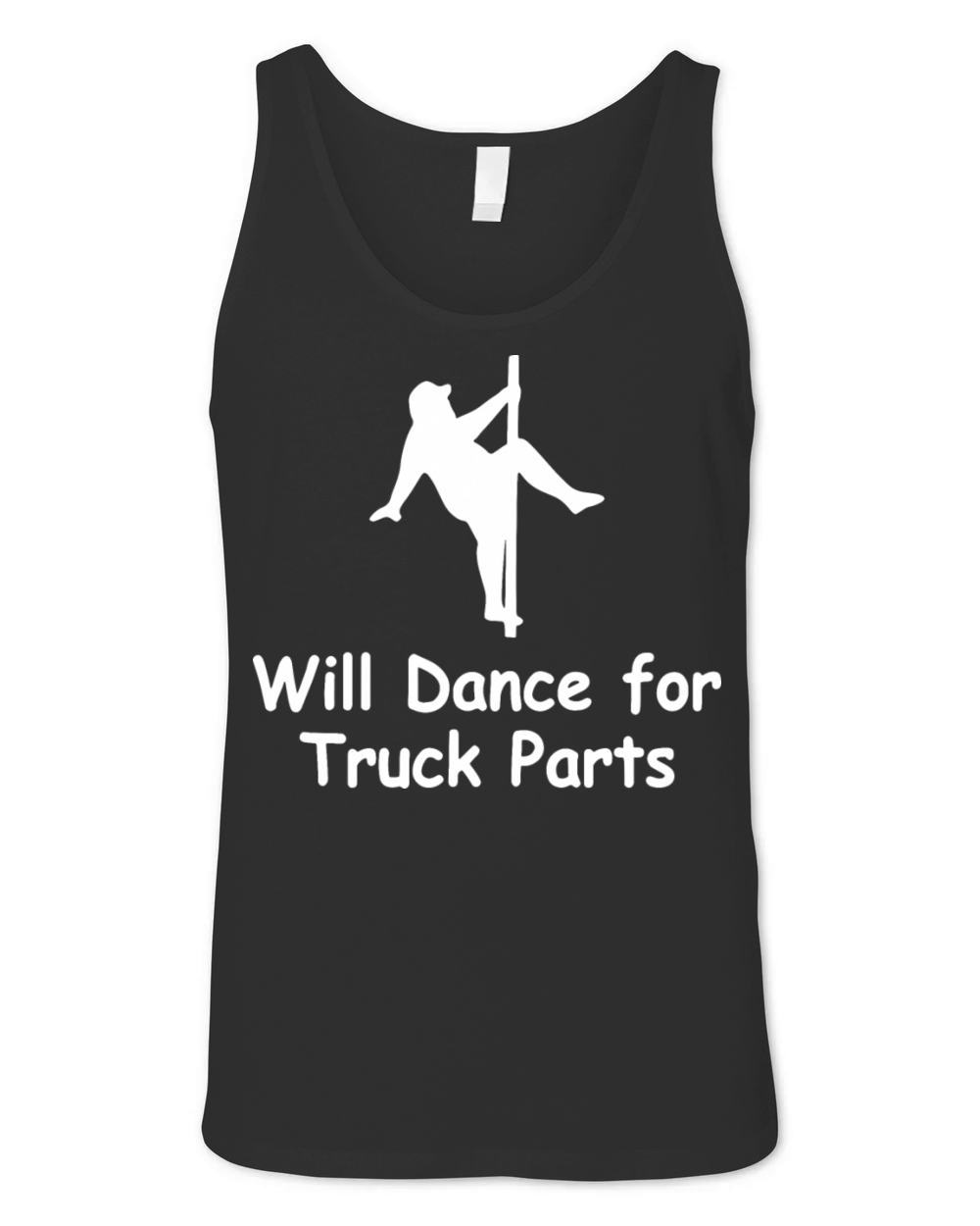 Will Dance for Truck Parts Unisex Jersey Tank