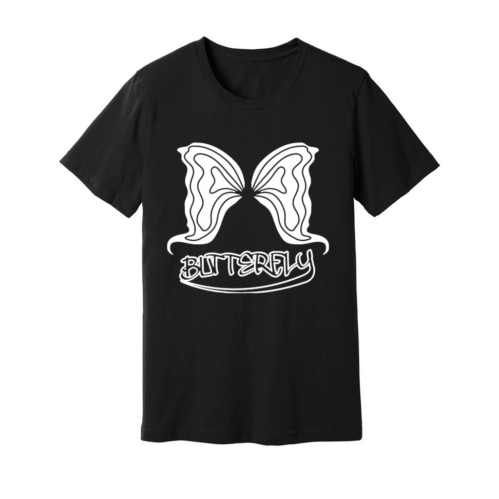 Butterfly graffiti Unisex Jersey Tee