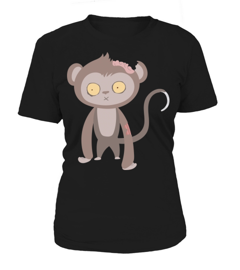 Zombie Monkey Halloween Costume Shirt Women's T-Shirt