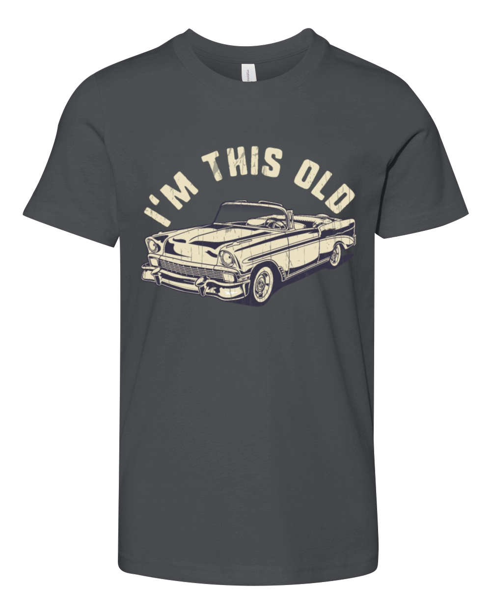 Im This Old - Vintage Classic Car Collector Youth Unisex Jersey Tee