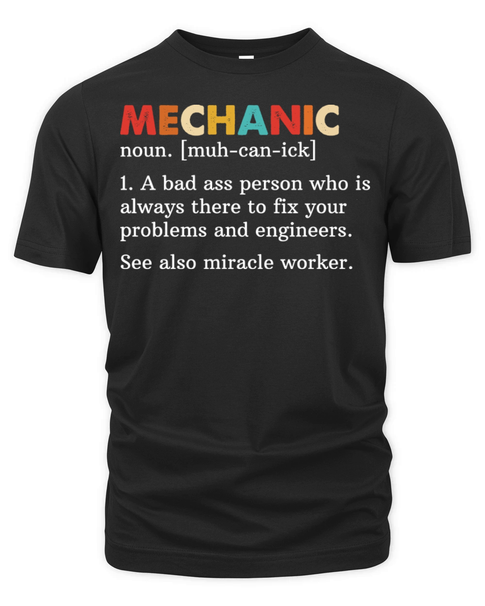 Mechanic Organic Unisex T-shirt