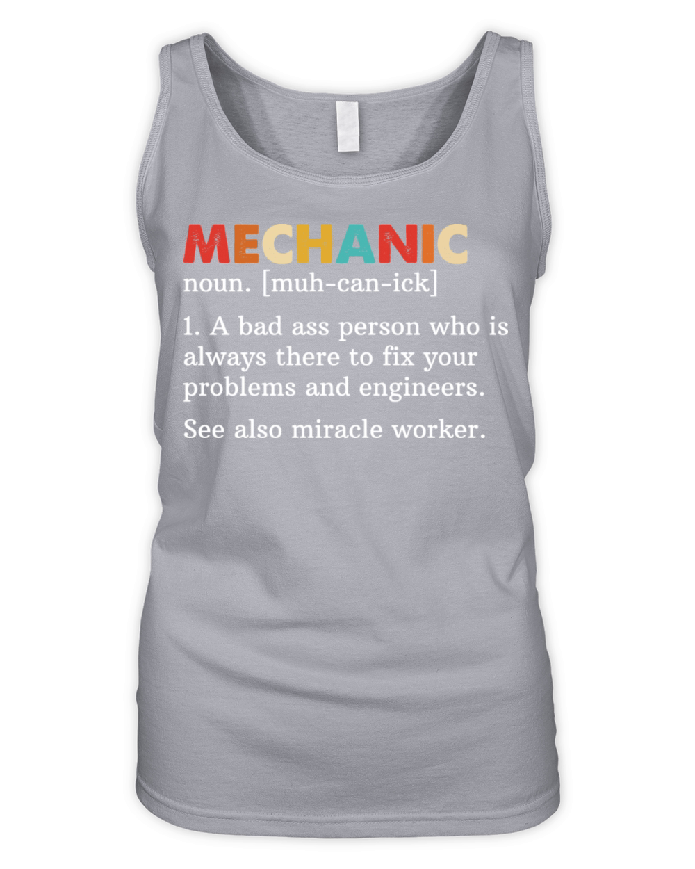 Mechanic Organic Women's Tank Top