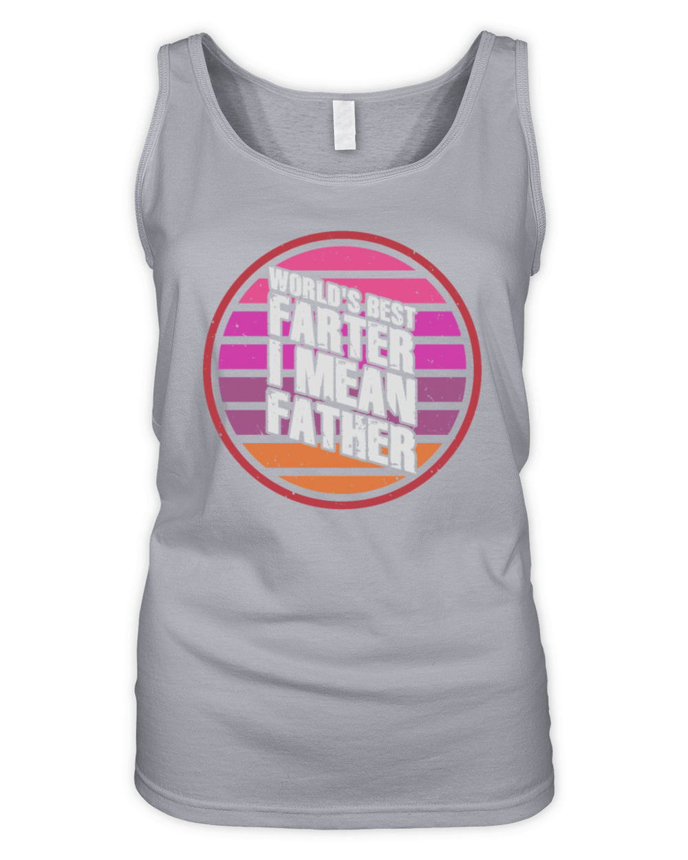 Worlds Best Farter I Mean Father Organic Women's Tank Top