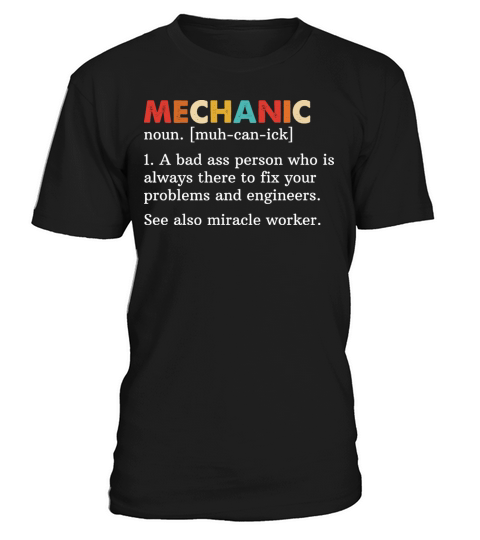 Mechanic T-Shirt Unisex