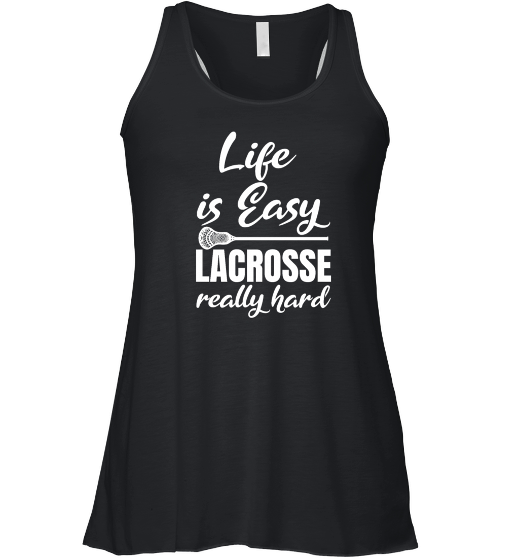 Lacrosse Player Motivation Women's Flowy Tank Top