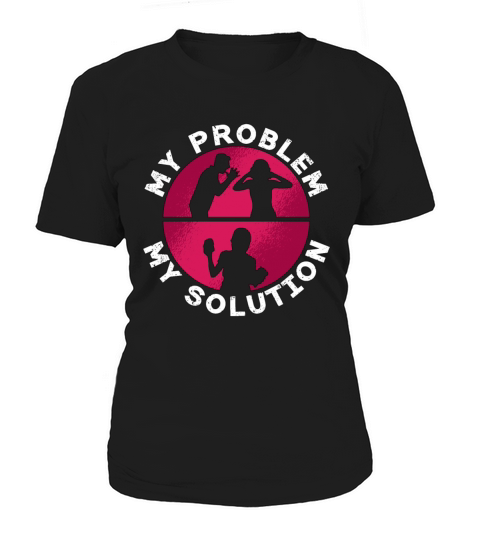 Canning Lover My Problem My Solution Pictogram Mom Women's T-Shirt