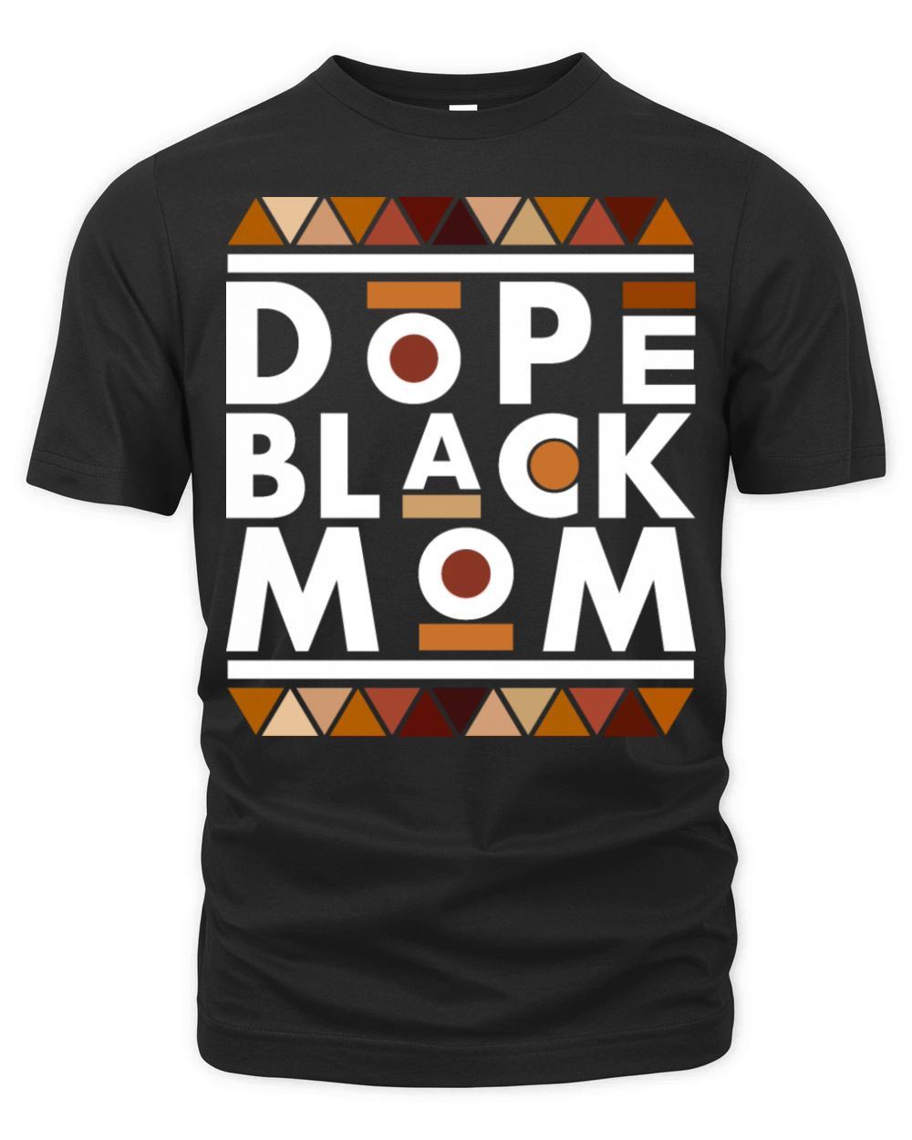 Dope Black Mom Black History Month Family Matching Organic Unisex T-shirt