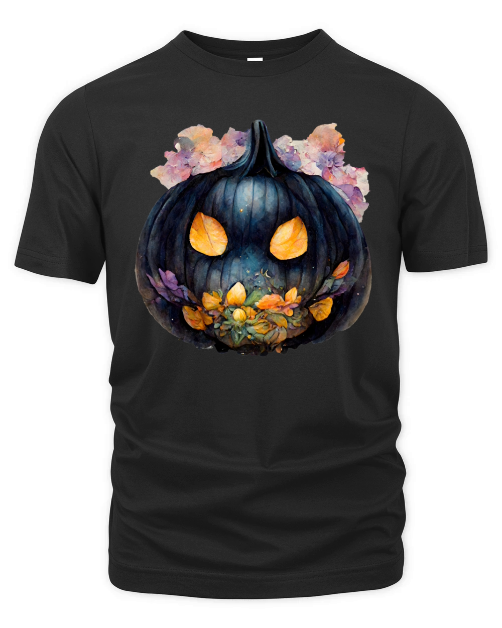 Halloween devil pumpkin, gift for Halloween day Organic Unisex T-shirt
