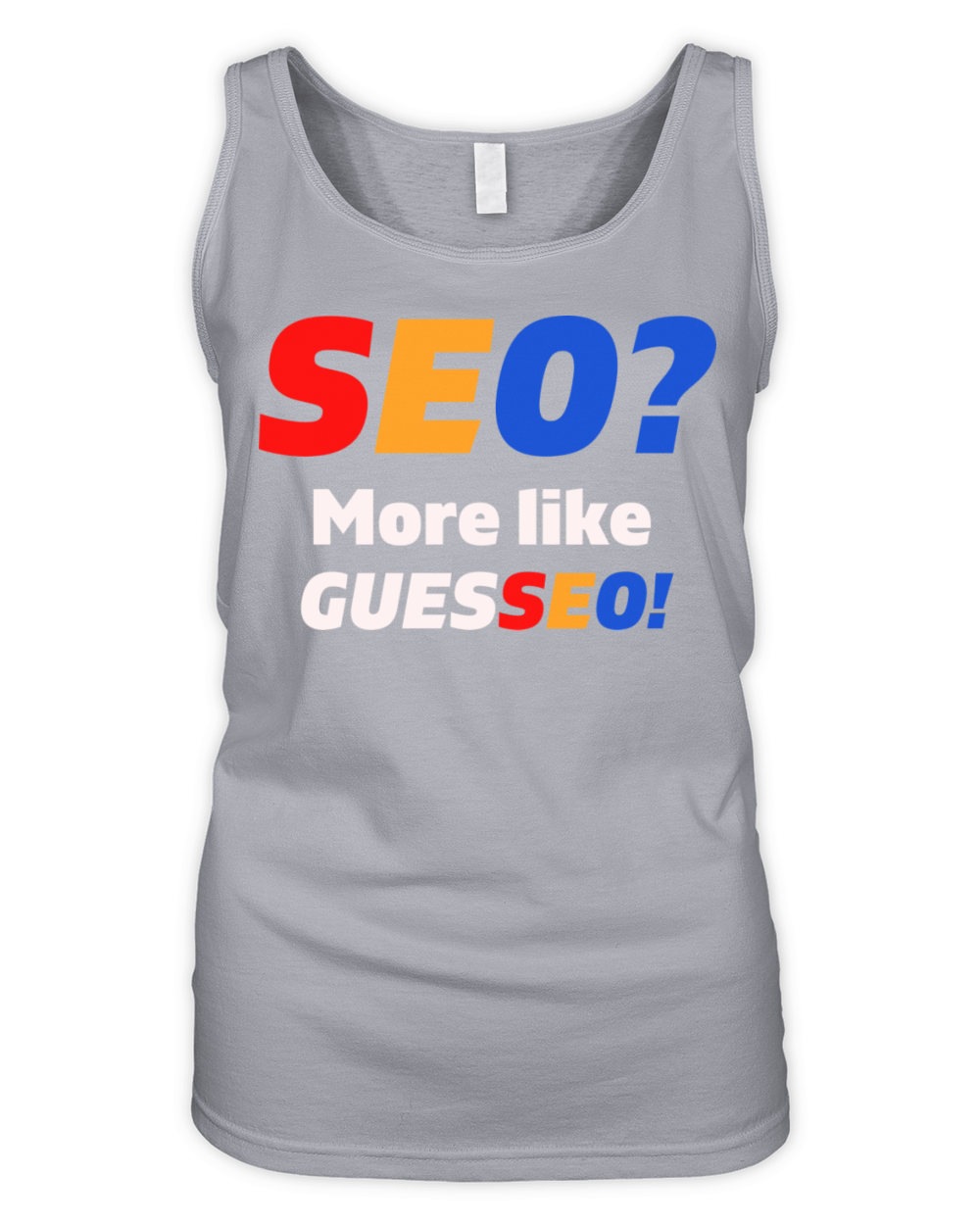 Witty SEO Tech Tshirt Organic Women's Tank Top