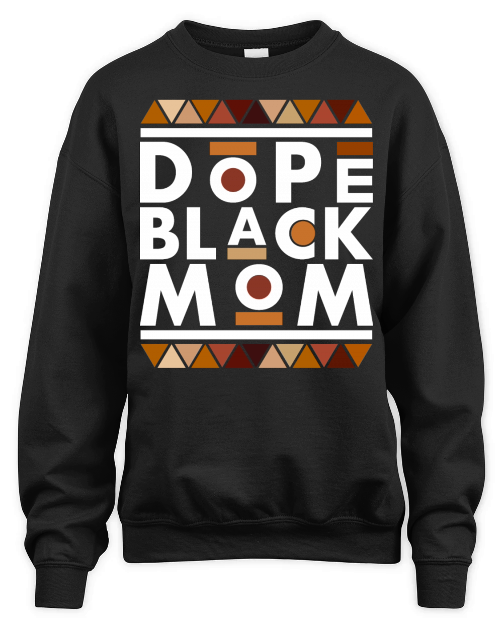 Dope Black Mom Black History Month Family Matching Unisex Premium Crewneck Sweatshirt