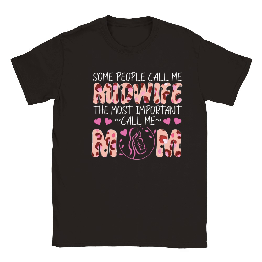 Nurse Midwife Birth Worker Mom Classic Kids Crewneck T-shirt