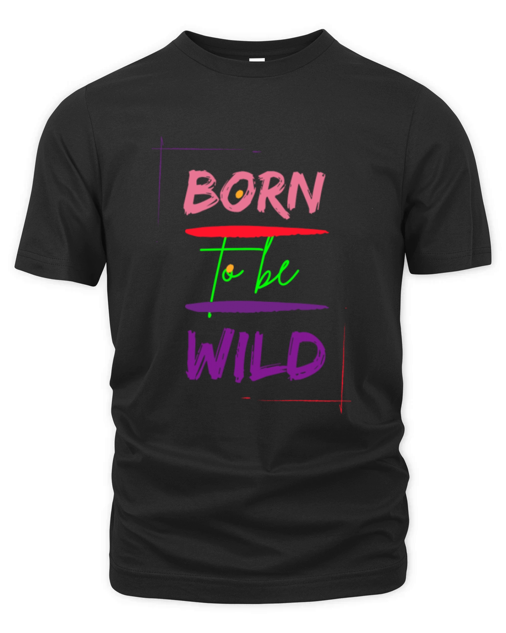 born 2B wild Organic Unisex T-shirt