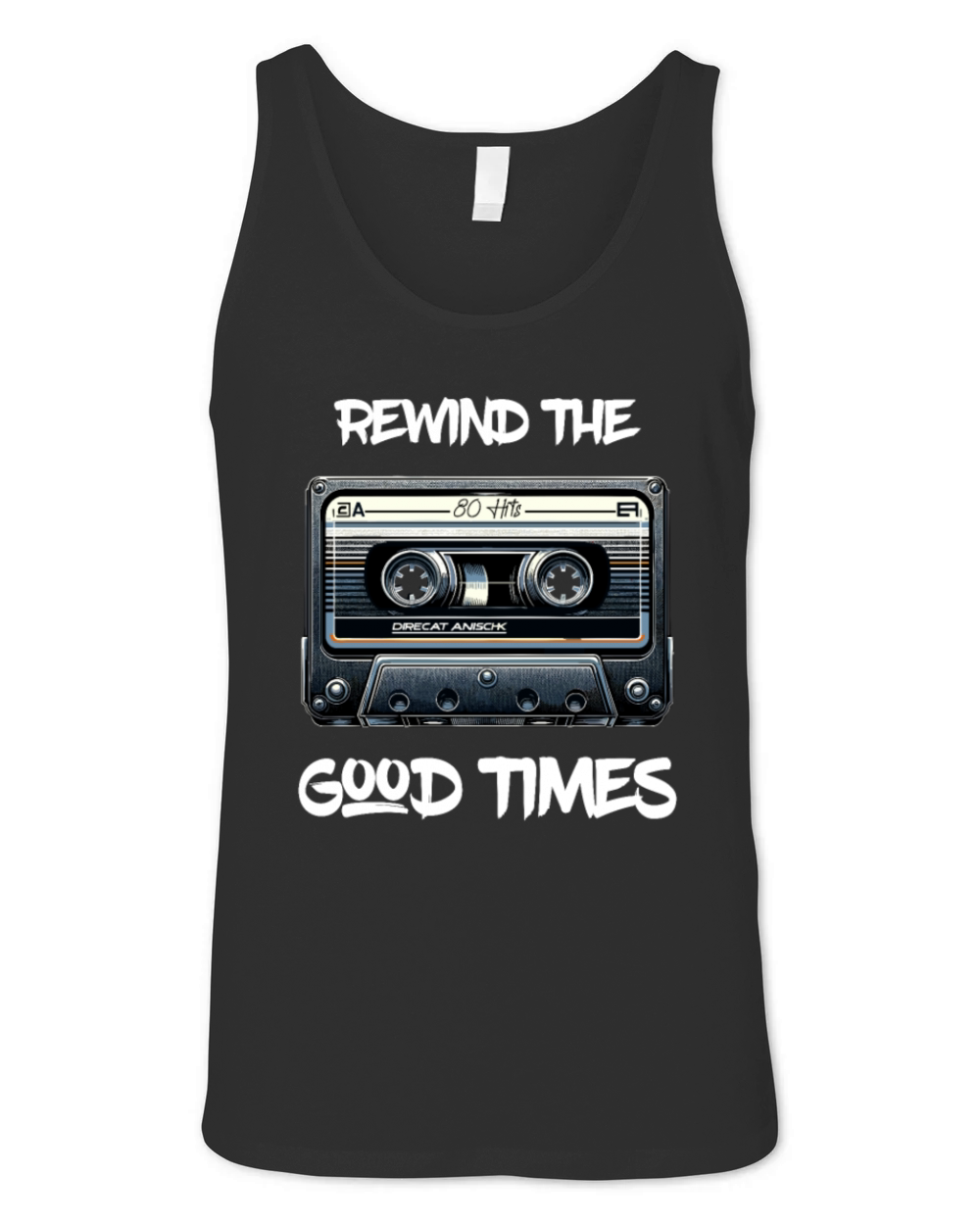 Vintage Retro Cassette From 80s 90s Unisex Jersey Tank