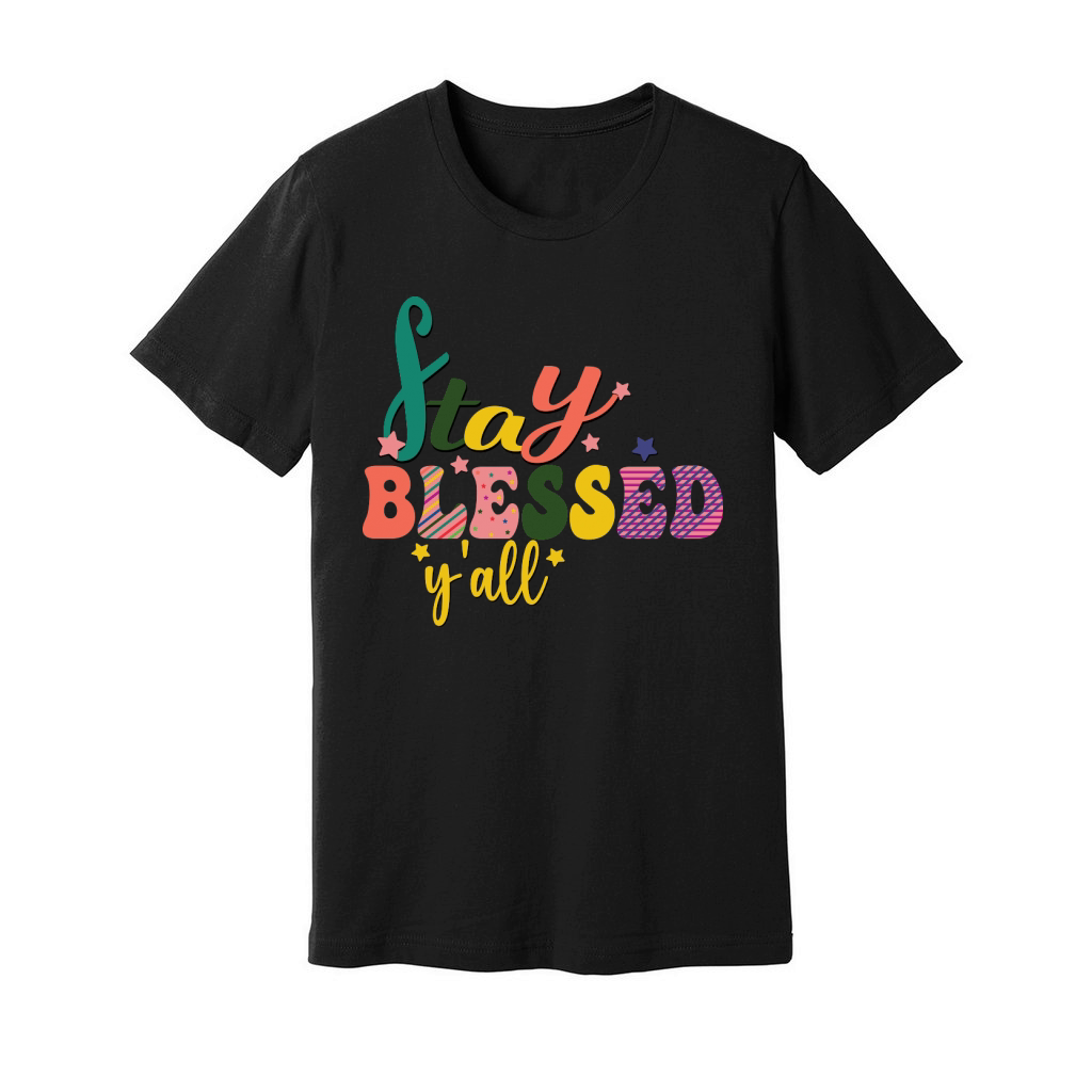 Stay Blessed Yall Unisex Jersey Tee