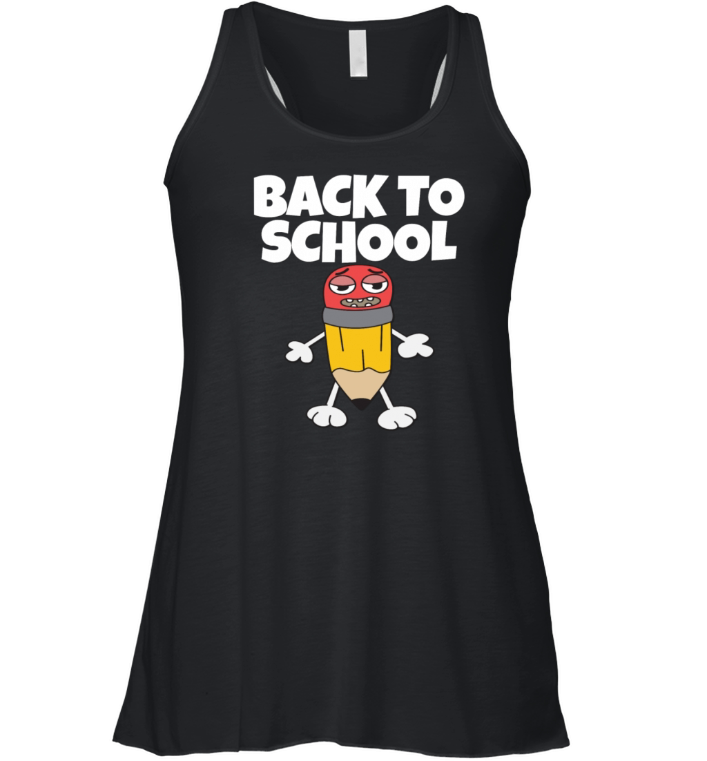 Best Teacher teaching school love children teach Women's Flowy Tank Top