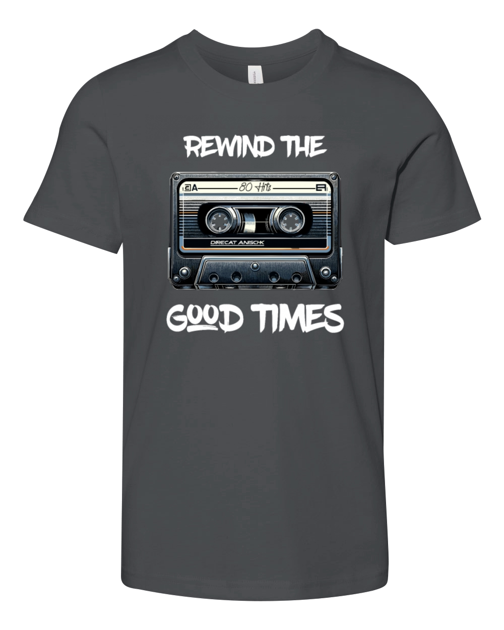 Vintage Retro Cassette From 80s 90s Youth Unisex Jersey Tee