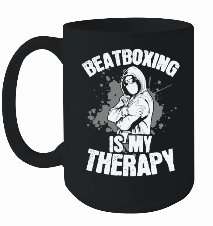 Beatboxing Is My Therapy Ceramic Mug