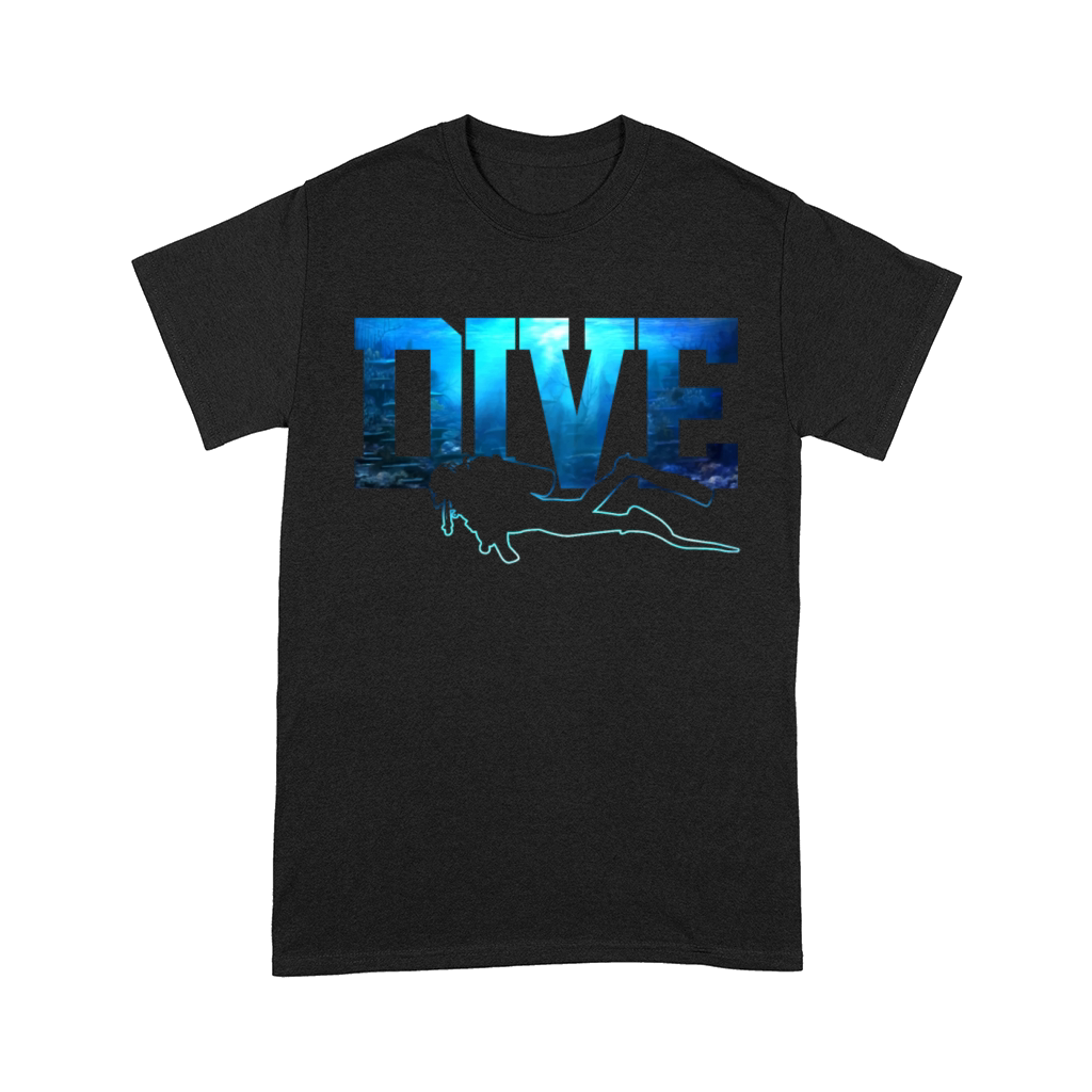 Scuba Diving Funny Vintage Diver Gift Comfort T-shirt