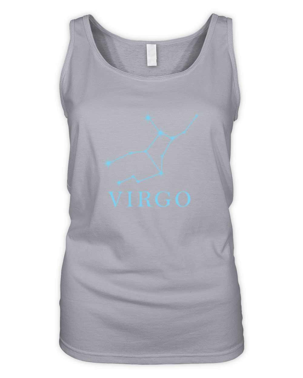Constellation Star Sign Virgo Organic Women's Tank Top