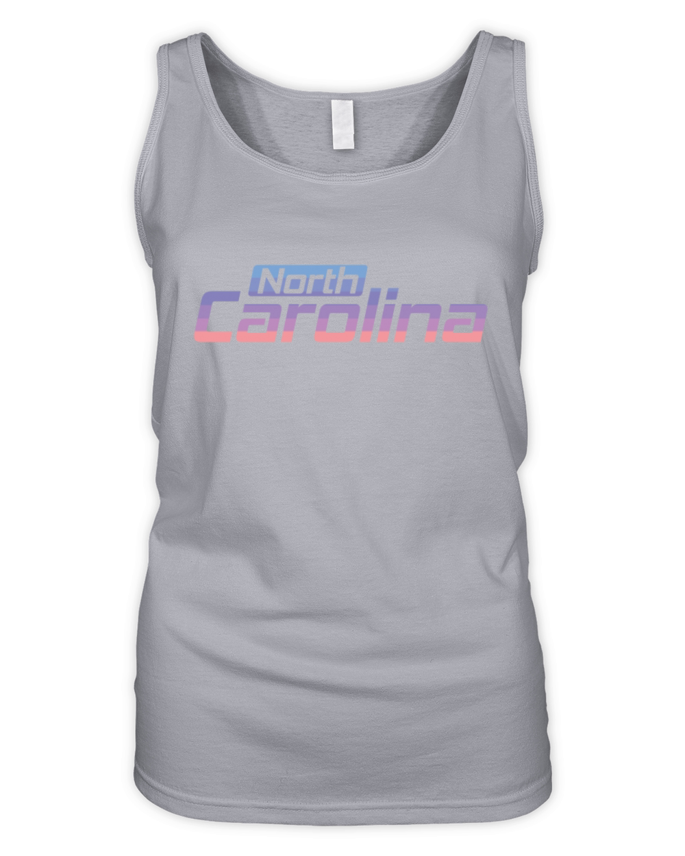 North Carolina State America USA Country Organic Women's Tank Top