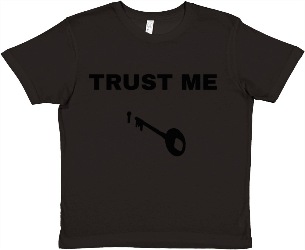 Trust Me Premium Kids Crewneck T-shirt