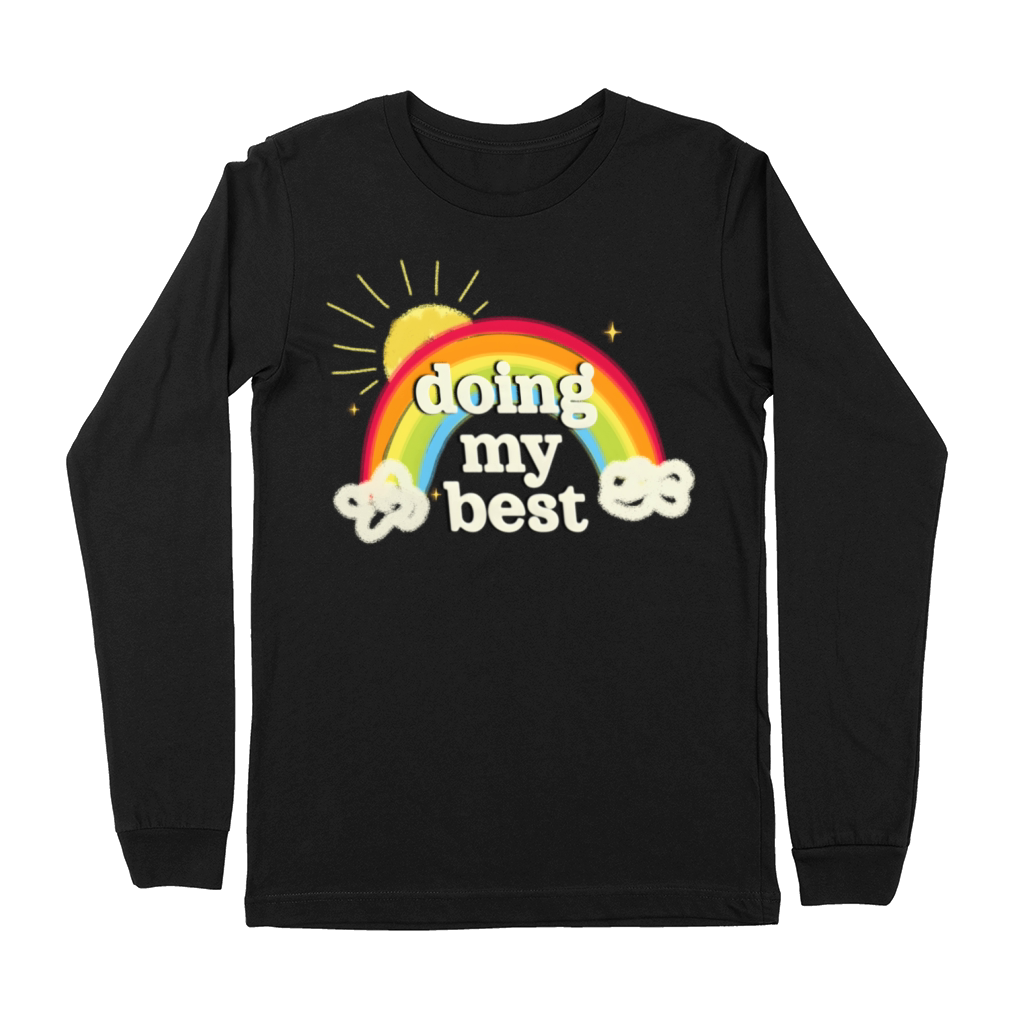 Doing My Best Rainbow Premium Long Sleeve